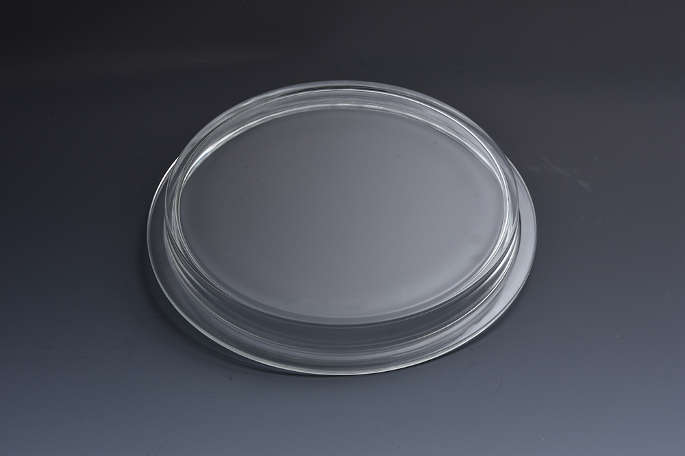 業務用ドラム式洗濯機に使われる円形のカバーガラス